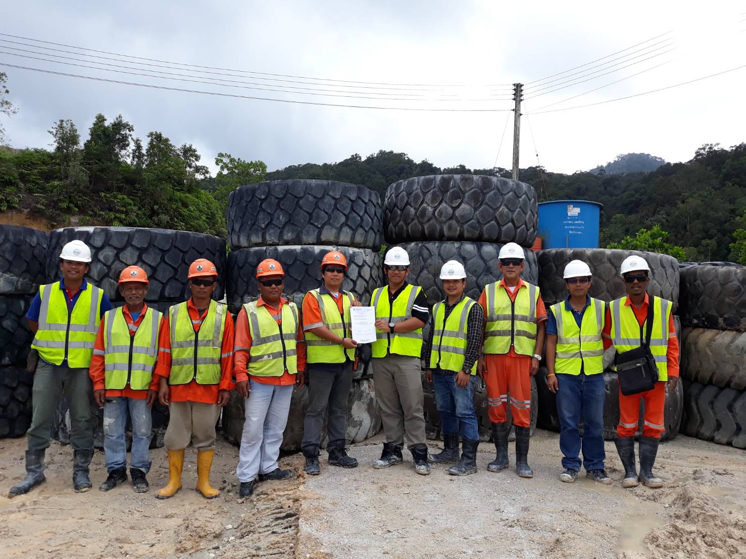 Tires donation 2018